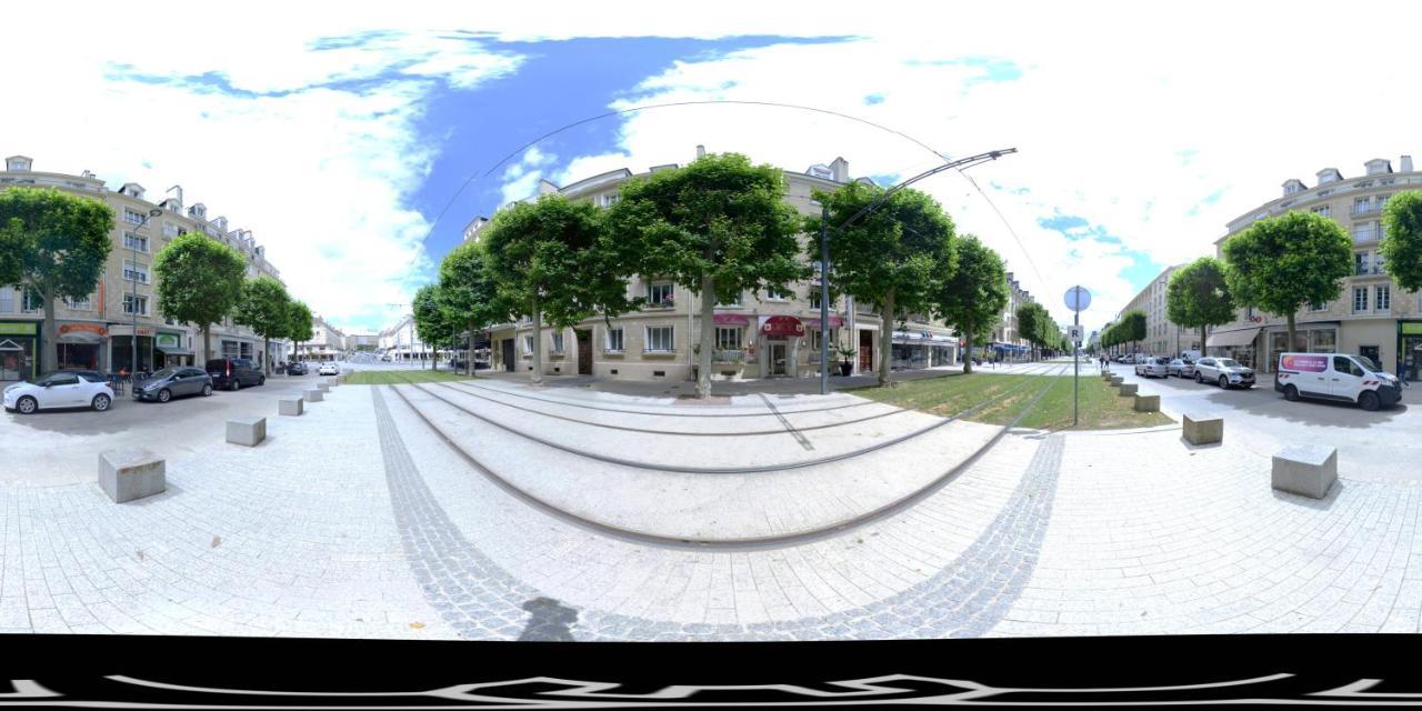Logis Hotel Du Chateau ก็อง ภายนอก รูปภาพ