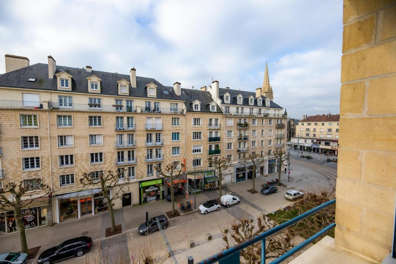 Logis Hotel Du Chateau ก็อง ภายนอก รูปภาพ