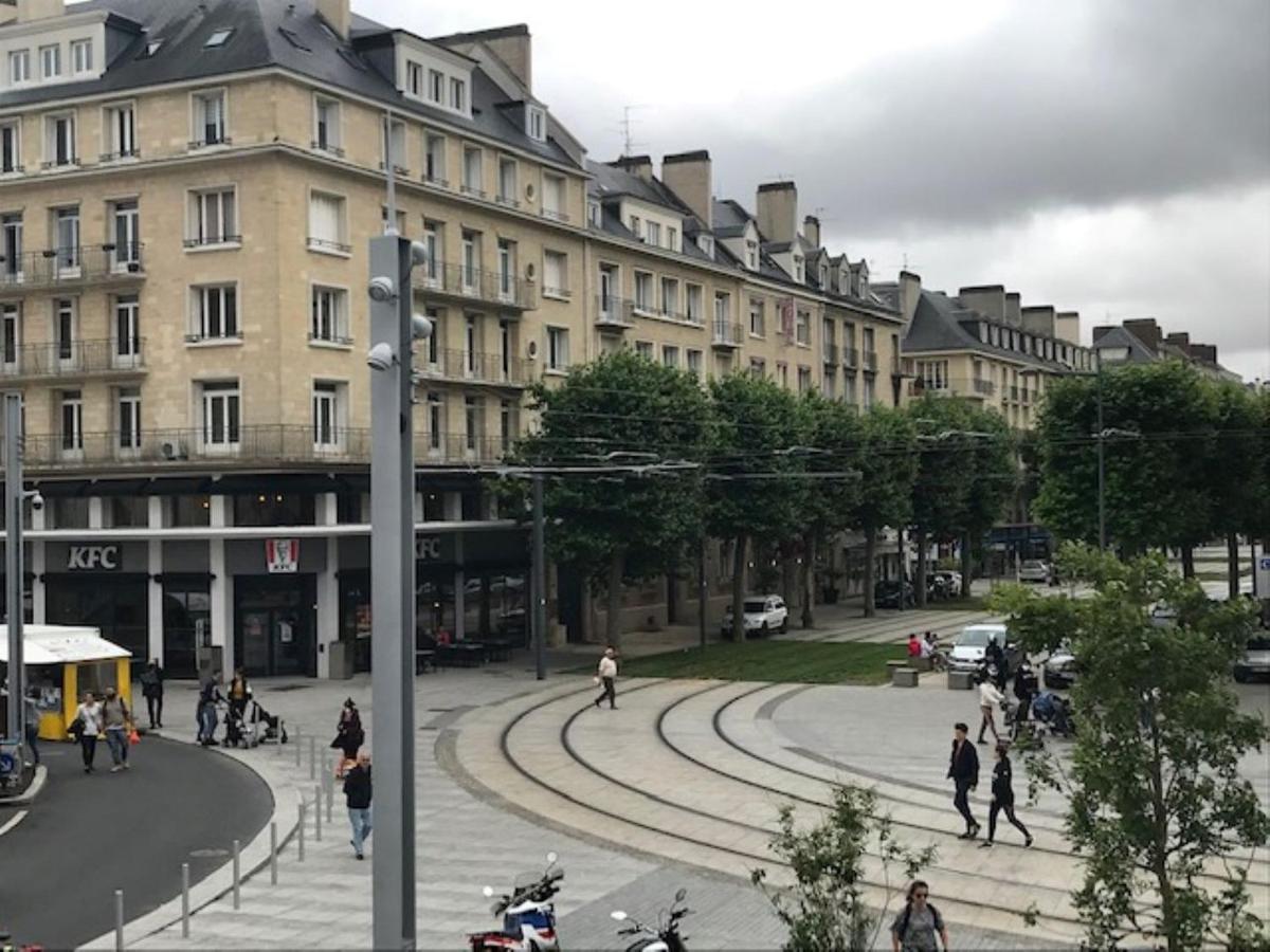 Logis Hotel Du Chateau ก็อง ภายนอก รูปภาพ