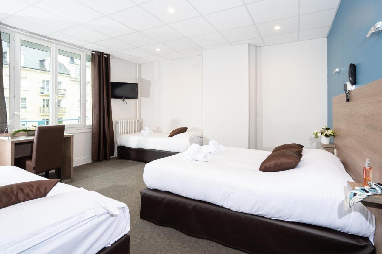 Logis Hotel Du Chateau ก็อง ภายนอก รูปภาพ