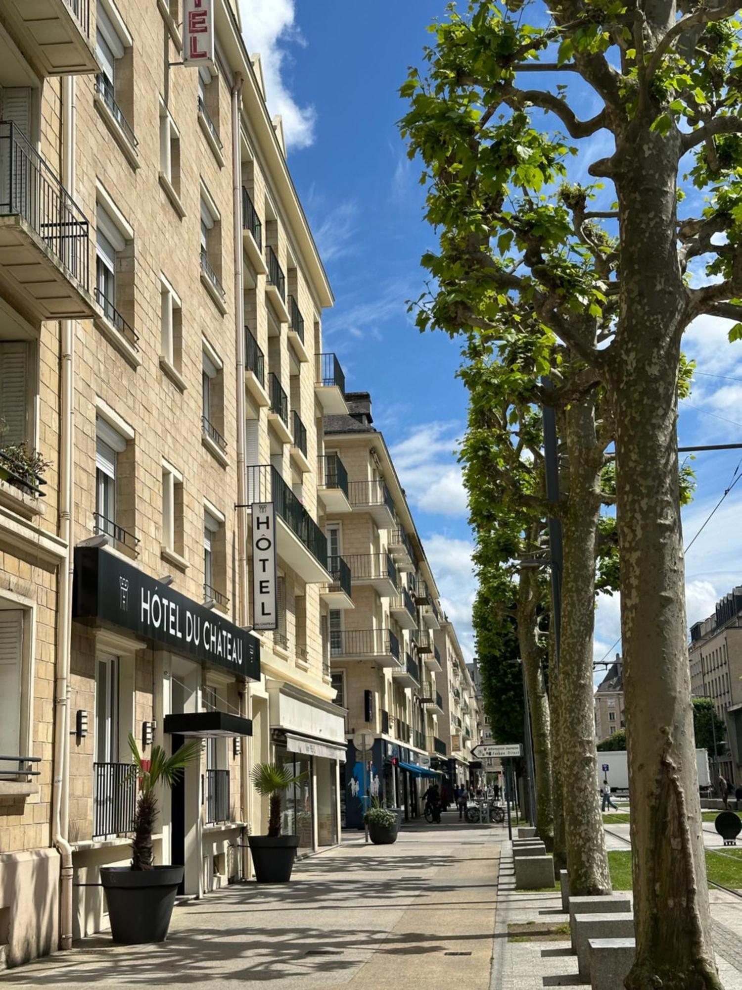 Logis Hotel Du Chateau ก็อง ภายนอก รูปภาพ