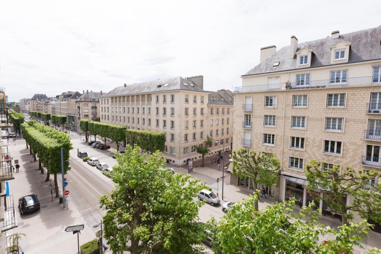 Logis Hotel Du Chateau ก็อง ภายนอก รูปภาพ